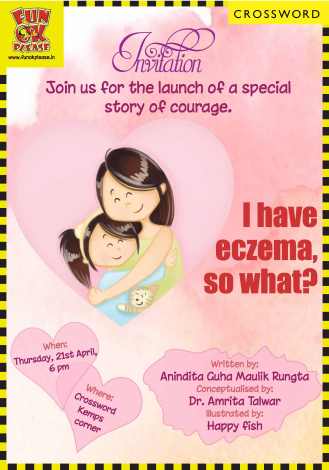 Invitation - eczema Book launch
